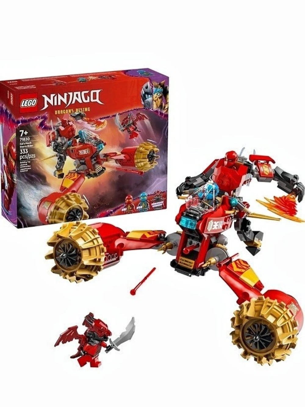 LEGO NINJAGO Kai's Mech Storm Rider Action Figure 71830